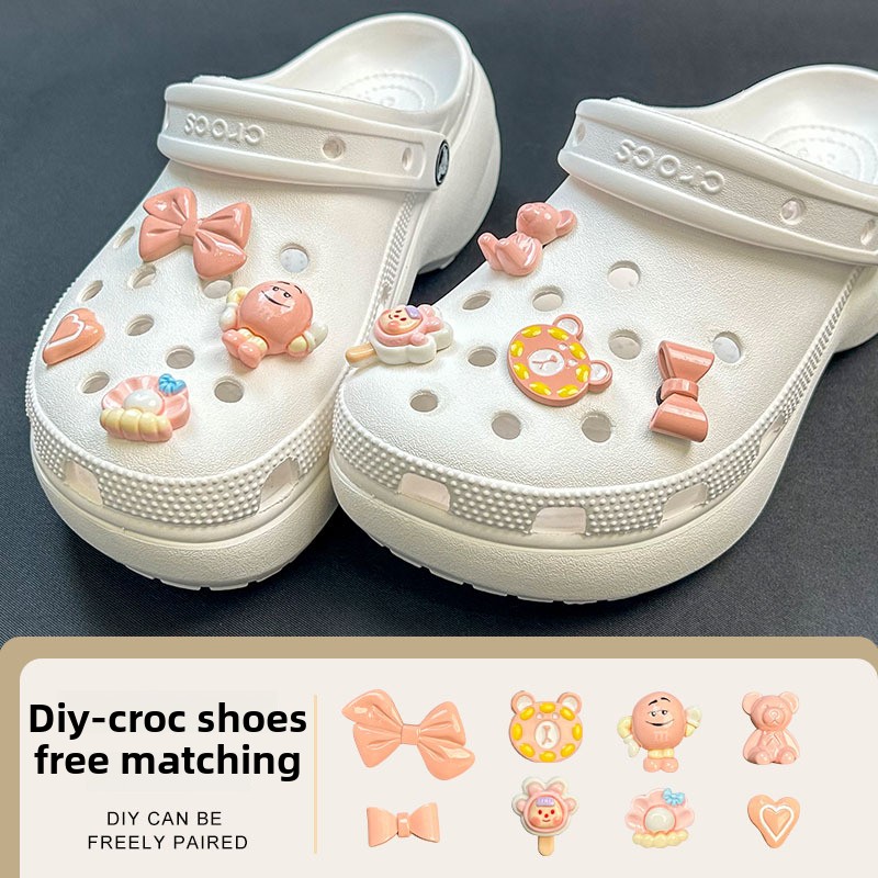 Women'S Shoes Crocs - Pink Combination Hot Series All Summer