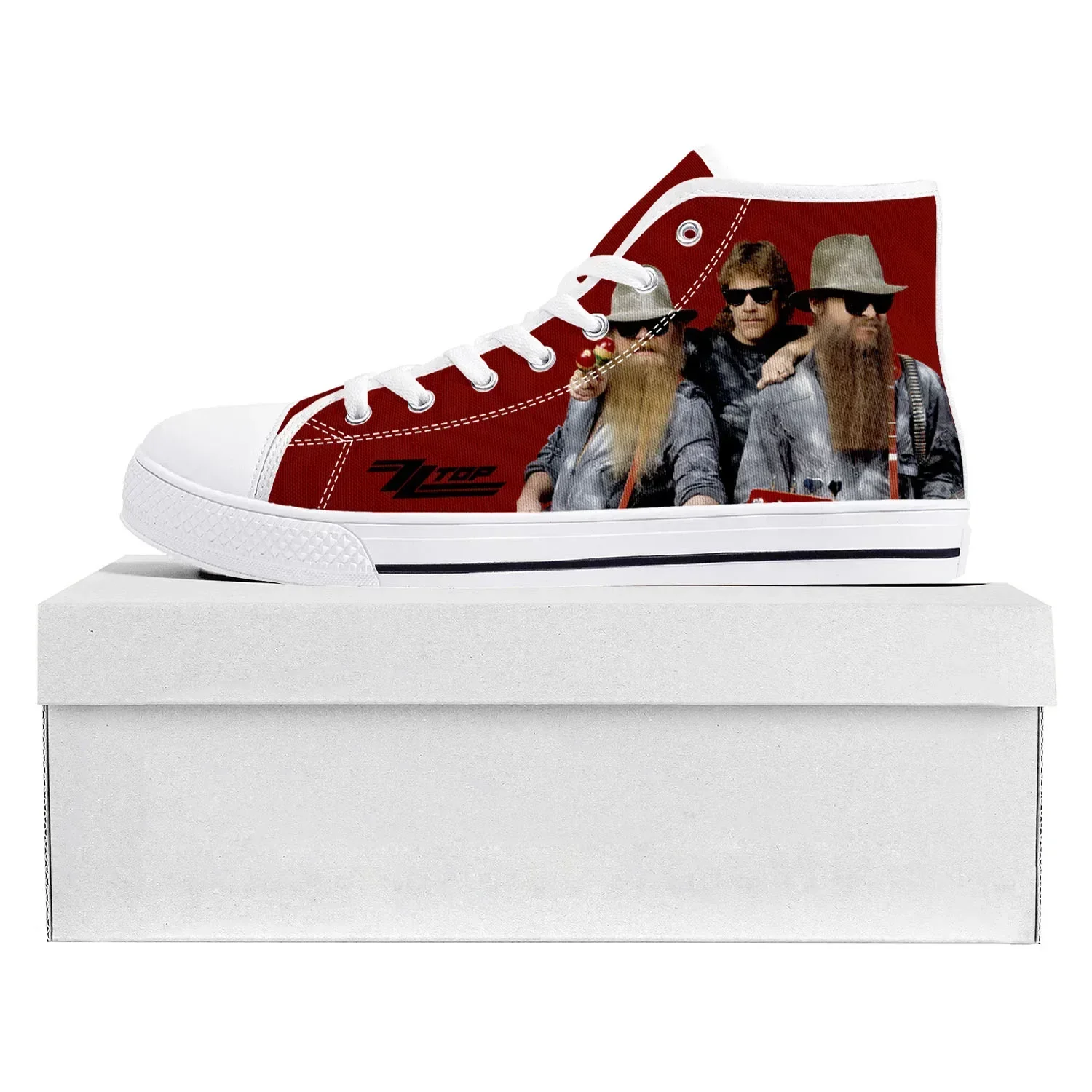 ZZ Top Hard Rock Band Fashion  - Women'S Shoes Popular ulasan dan harga