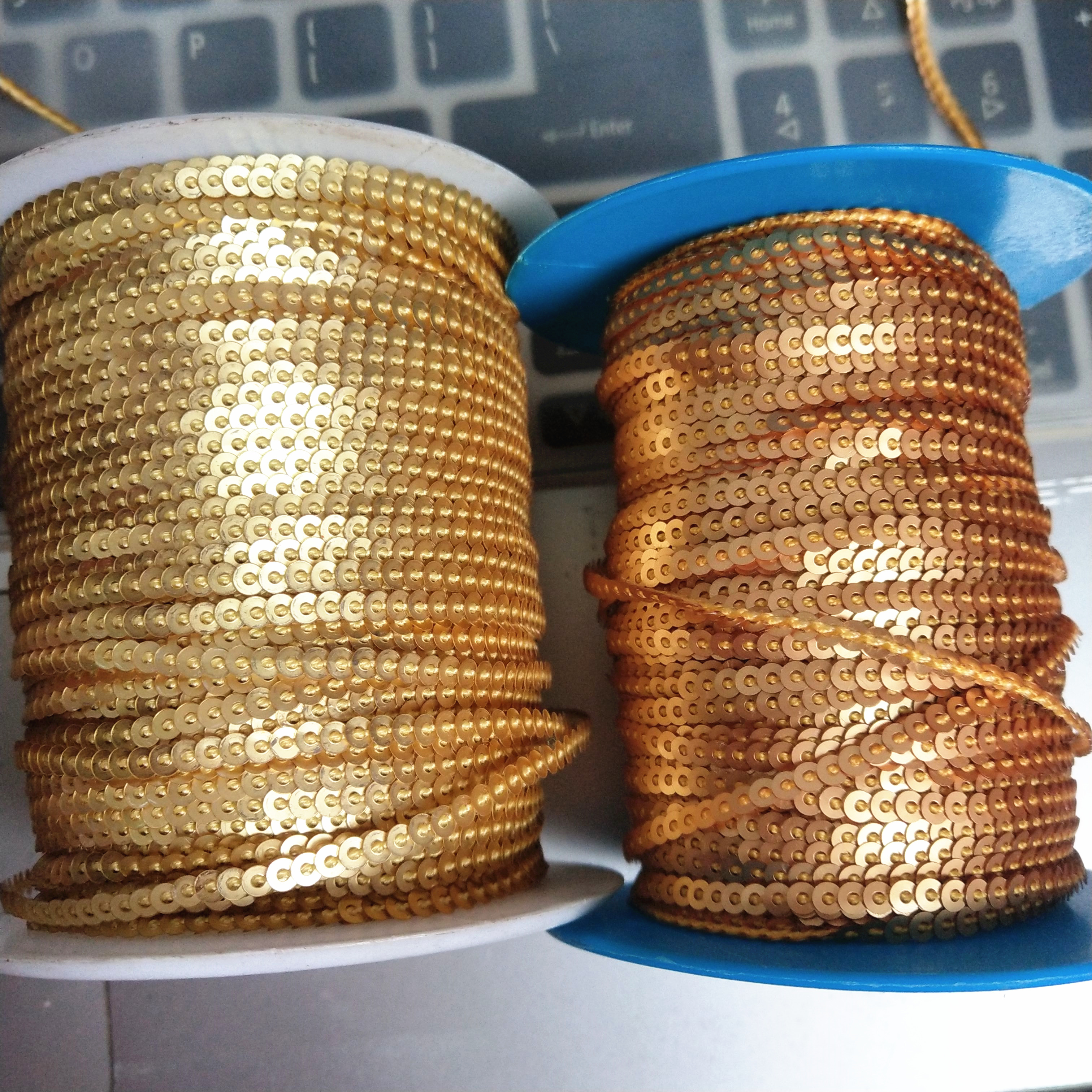 10Yard 3mm Loose Sequins Trim  - Women'S Shoes Ecco ulasan dan harga