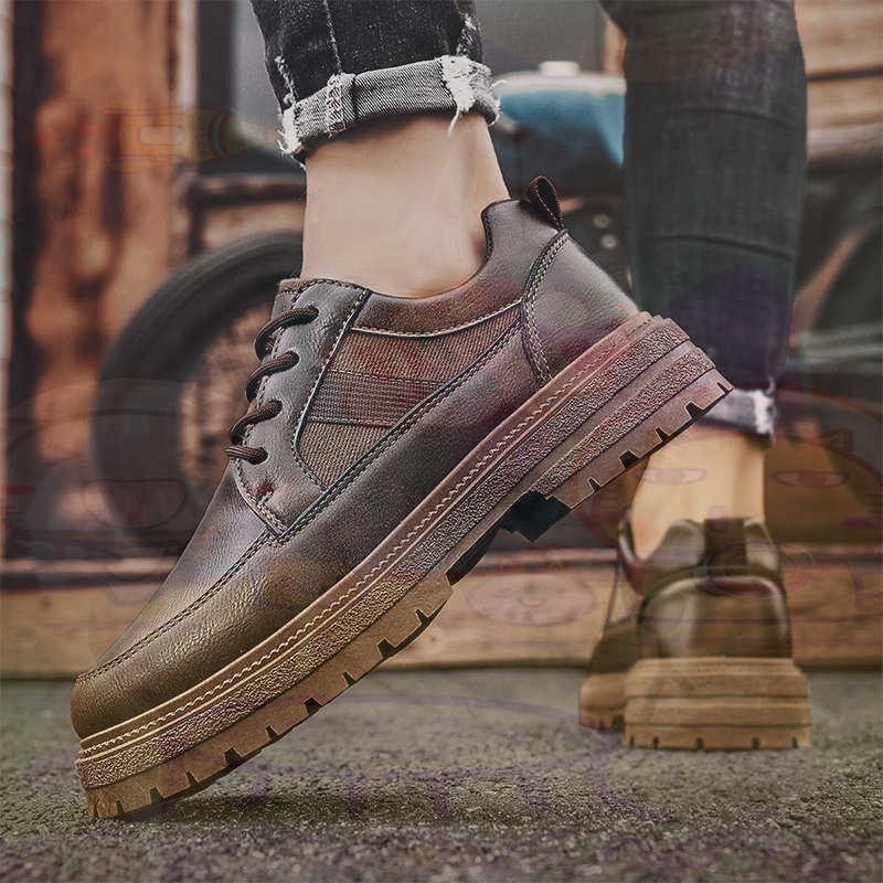 Dark Natural Leather Fashion T - Women'S Shoes Back To School ulasan dan harga
