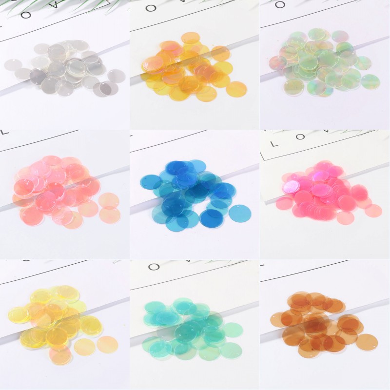 90Pcs/Lot Transparent Sequins  - Women'S Shoes Ecco ulasan dan harga